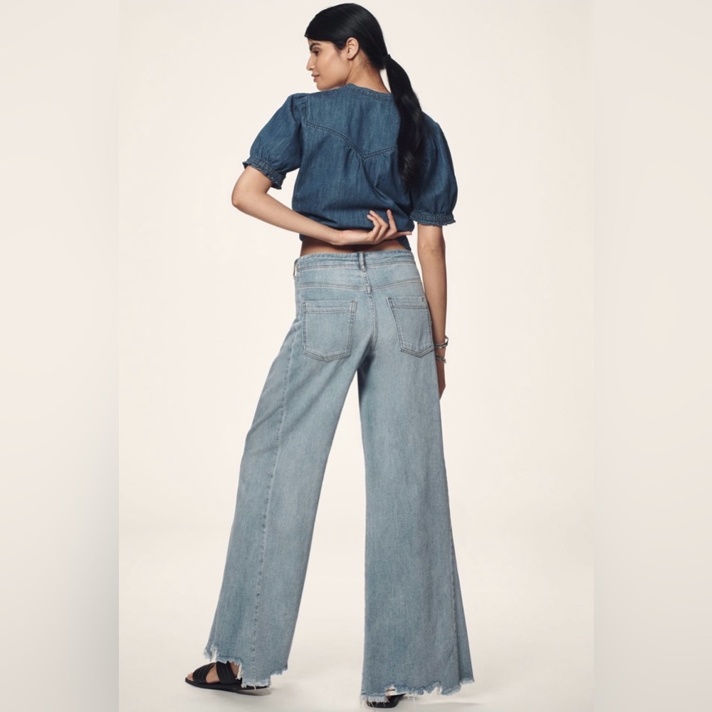 Pilcro The Adi Regenerative Cotton Mid-Rise Flare 
Size 26 - Picture 2 of 10